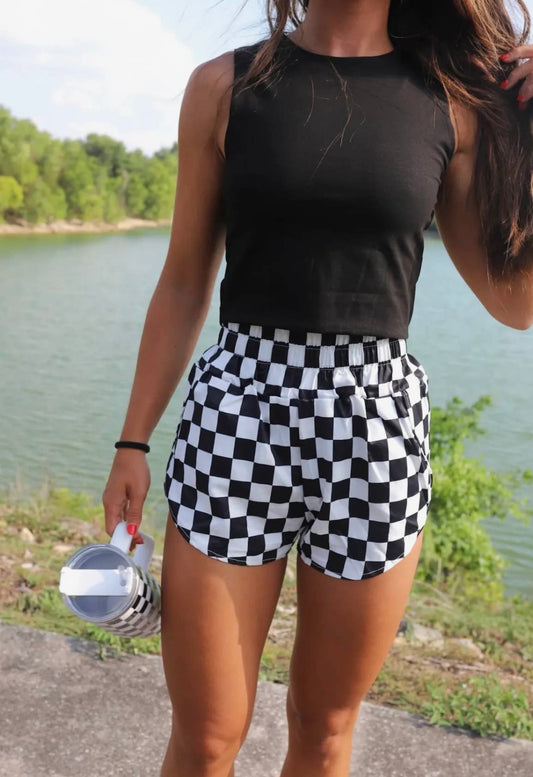 Checkerboard Shorts
